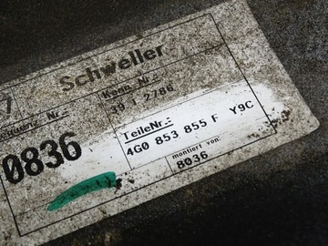 фото thumb №11, Планка накладка порогова ліва audi a6 c7 s-line ly9c 4g0853855f