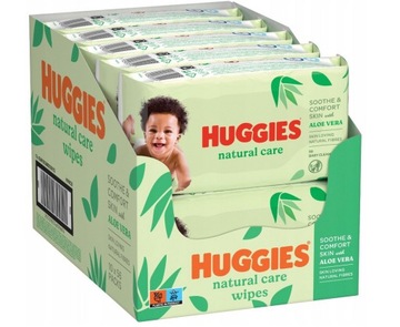 Chusteczki nawilżane Huggies Natural Care 10 x 56 szt.