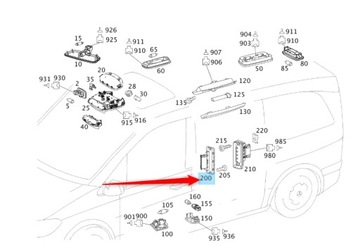 фото thumb №4, Контакт контактор vito дверь сдвижных vito