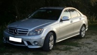 Бампер передний c63 ang sport style для  mercedes w204 07-11 Оригинал, фото thumb