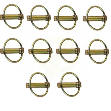 ZATYCZKA ZAWLECZKA BELKI 10MM PRZETYCZKA 10 SZTUK