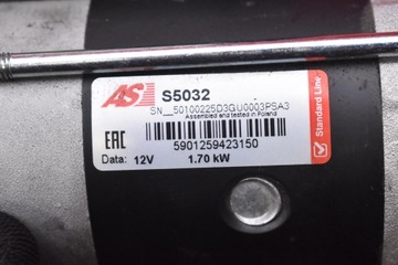 фото thumb №8, Стартер s5032 nissan almera n16 2.2 dci 136 km 03-06
