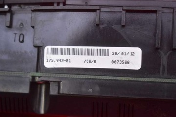 фото thumb №10, Панель керування повітропровід клімат 7p6907040bk vw touareg 2 ii 7p 10-14