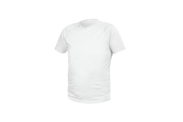 Футболка из полиэстера, белая, XL