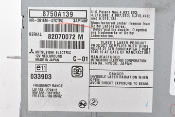 фото thumb №7, Радио радиопроигрыватель cd dvd навигация 8750a139 citroen c-crosser 07-13