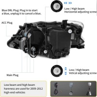 фото thumb №14, Фары лампы kpl vland led тюнинг чёрный lexus rx iii 3 рестайлинг 2012-15 z24