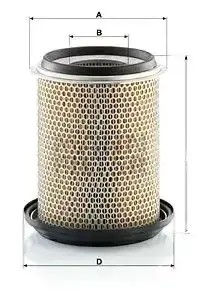 фото thumb №1, Фильтр воздуха c 21 461 mann-filter