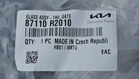 фото thumb №15, Новая стекло задняя w крышка багажника kia sportage nq5 v 5 2021 87110r2010 оригинал
