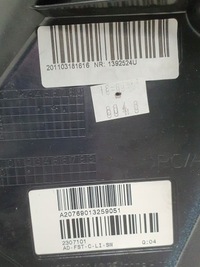 фото thumb №6, Обивка обшивка левый задняя mercedes w204 coupe