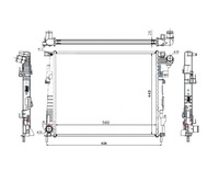 фото thumb №1, Радиатор wody renault trafic 07- 4416948 nowa