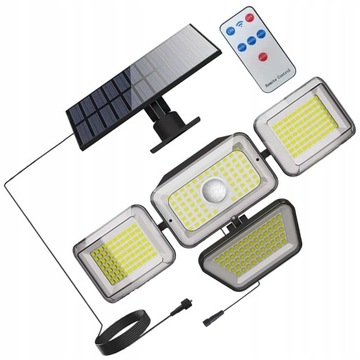 Bezprzewodowa lampa ścienna z czujnikiem ruchu i l