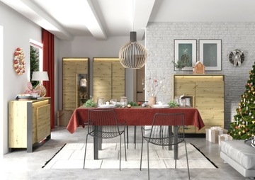QUANT LENART QA-03 LOFT витрина с двойным стеклом