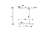 фото thumb №2, Magneti marelli 350213153700 радиатор, система охлаждение двигателя