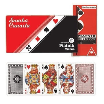 Карты Piatnik Samba 3 колоды