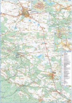РОЗТОЧЕ-СРОДУВ ламинированная карта КОМПАС 2021