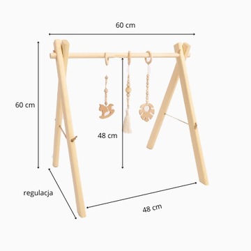 Развивающая гимнастическая подставка BABY GYM Монтессори Различные цвета