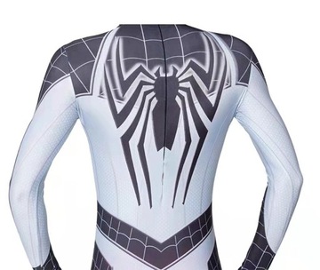 SPIDERMAN STRÓJ MASKA NA BAL KARNAWAŁOWY - 170