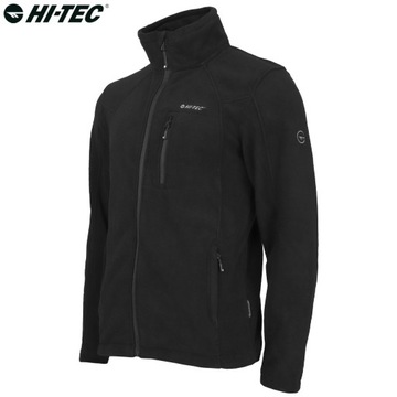 СВИТШОТ МУЖСКОЙ БЕЗ КАПЮШОНА MONAR HI-TEC ЧЕРНЫЙ M