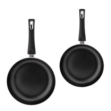 Zestaw patelni 24/28 cm Patelnie indukcja nieprzywierające Valdinox Enzo