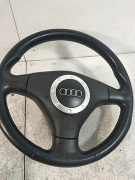 фото thumb №11, Руль кожа чёрная audi tt 8n 98-05 комплектная