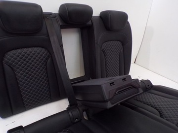 фото thumb №8, Диван підлокітник isofix стьобана шкіра audi q3 2011-2018r