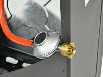 Geko G80435 ГАЗОВАЯ ПЛИТА 4,2кВт [РЕДУКТОР + ШЛАНГ]