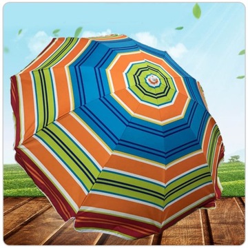 Пляжный УФ-зонт складной XL Garden 180 см 1,8 м