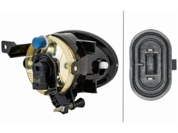 фото thumb №2, Галоген протитуманний лівий hella 1n0 009 954-411