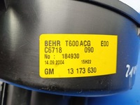 фото thumb №6, Opel zafira a повітродувка повітря 13173630 behr з резистор