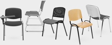 Пластиковый стул ISO Plastic CR BLACK Nowy Styl