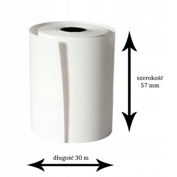 Rolki 57/30 do kasy fiskalnej ELZAB MINI E