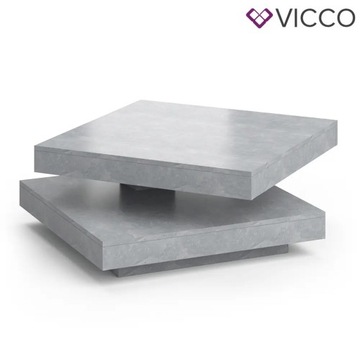 VICCO ВРАЩАЮЩИЙСЯ ЖУРНАЛЬНЫЙ СТОЛИК VICCO ELIAS, БЕТОН