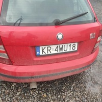 фото thumb №1, Бампер задняя задний skoda fabia i hb