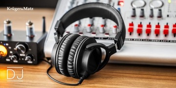 Накладные студийные наушники Kruger&Matz, модель DJ