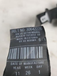 фото thumb №5, Pas безпеки натягувач правий задня volvo c30