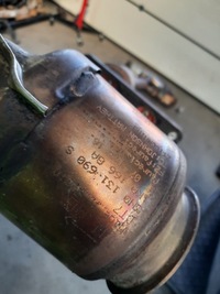 фото thumb №14, Audi q3 8u 2.0tfsi труба выхлопная катализатор гаситель средний конечный