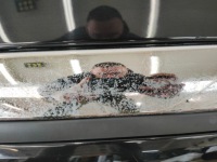 Fiat 500 07-14 3d бампер задний хром задний  цвет 876 nero carbonio Киев, фото thumb