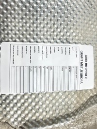 Audi r8 2 spyder 5.2fsi 18- накладка теплова системи випускний 4s0825645d Київ, фото thumb