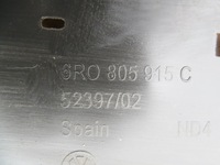 фото thumb №16, Спойлер бампера перед vw polo v 6r0805915c