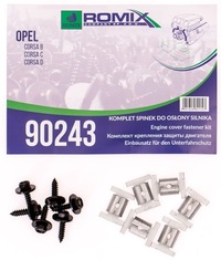 фото thumb №1, Opel corsa d 2006-2014 клипсы do защита двигателя