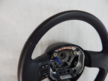 фото thumb №5, Nissan micra k12 передній рестайлінг - кермо шкіра мульті оригінал гарна 06r.