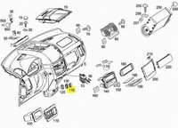 фото thumb №7, Mercedes benz c w204 корпус ключа замка зажигания хром a9066800065 10-19 nowa
