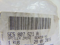 фото thumb №5, Спойлер бампера задняя octavia iii