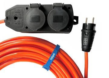 Удлинительный кабель H07BQ-F 3x2,5мм2 2м РАЗДЕЛИТЕЛЬ