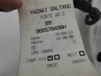 Електропроводка джгут двері лівий задній peugeot partner 3 08-18 966579498h в Україні, фото thumb