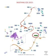 фото thumb №7, Ford трос левая тормоза ручного mustang 2015 - 24 2067580 _ fr3c-2a809-ae