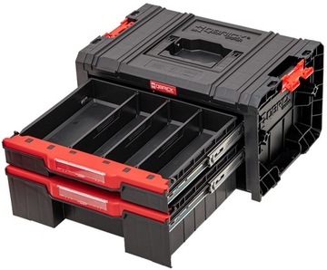 МОДУЛЬНЫЙ ЯЩИК ДЛЯ ИНСТРУМЕНТОВ С 2 ЯЩИКАМИ Qbrick System PRO Drawer 2.0 Basic