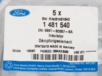 фото thumb №4, Подкладка амортизатора перед fiesta / fusion 04-12