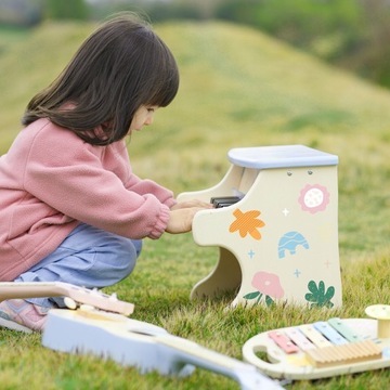 PIANINKO MUZYCZNE DLA DZIECI PIANINO NAUKA GRY Z KSIĄŻECZKĄ CLASSIC WORLD