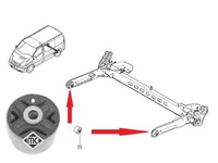 фото thumb №1, Втулка балка задня renault trafic ii opel vivaro подушка